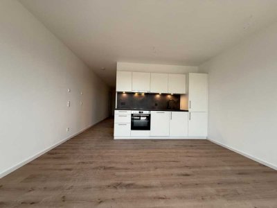 Exklusiver Neubau: Perfekt geschnittene 2-Zimmer-Wohnung mit Balkon | EBK | TG | Fußbodenheizung