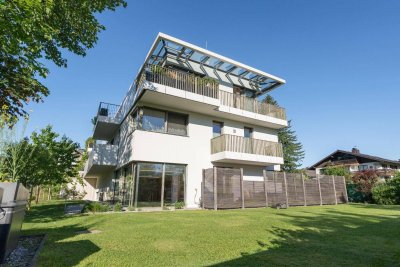 Exklusive Designervilla mit Garten &amp; Indoor-Pool in Salzburg