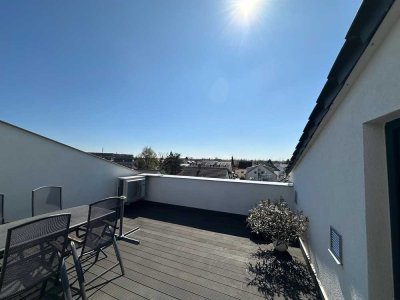 Außergewöhnliche Maisonette-Wohnung mit Dachterrasse in Ilvesheim