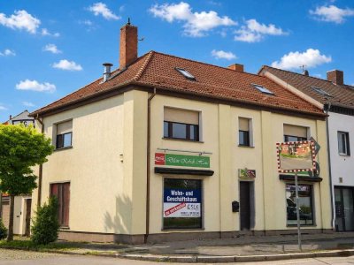 Wohn- & Geschäftshaus in exponierter Lage in Erfurt-Gispersleben