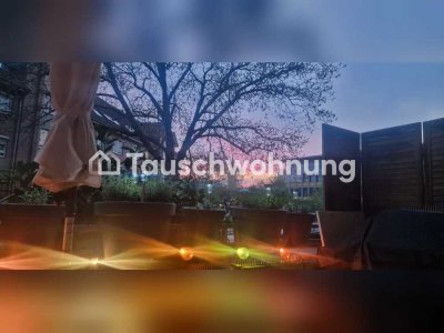 Tauschwohnung: 3 Zimmer, Balkon, eigener waschkeller, Erdgeschoss