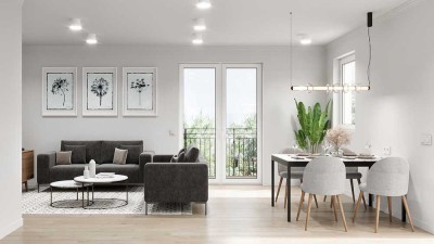 Sonnige Dachterrassenwohnung zum Erstbezug