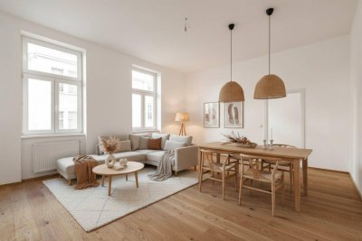 3.5-Zimmer Altbau-Erstbezug in TOPLAGE | Kaiserstraße – 7. Bezirk