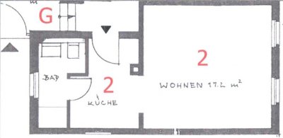 Gemütliches 1 Zimmer Appartement in Wiesbaden-Bierstadt