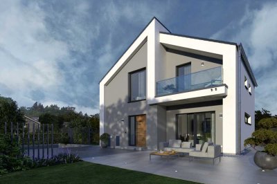 Design Haus mit Grundstück