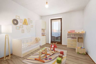 Charmante 3-Zimmer Wohnung mit Balkon und Garage in Top Lage!