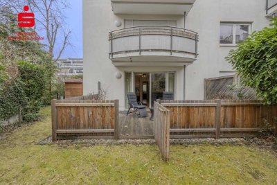 Freie 3-Zimmer-Erdgeschosswohnung mit Garten