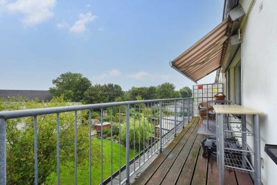 Frisch renovierte 3-Zimmer-Wohnung mit EBK + wunderschöner Terrasse in Duisburg-Alt-Homberg