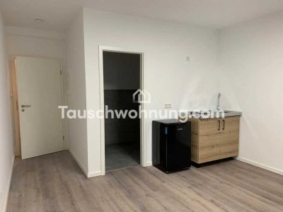 Tauschwohnung: 20 m² Apartment im Studentenwohnheim, WM 425 €, möbliert