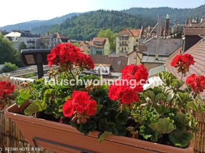 Tauschwohnung: Helles Apartment mit Traumbalkon