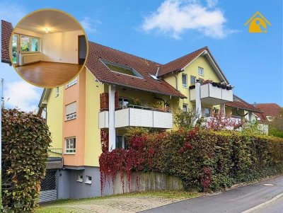 Grünes Wohnen in Gottwollshausen: 2-Zimmer-Idylle mit Terrasse & Top-Anbindung