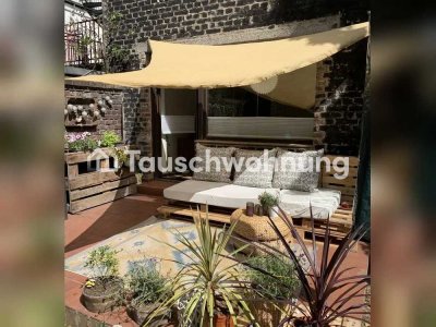 Tauschwohnung: 2-Zimmer-Wohnung mit Garten