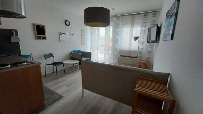 Exklusive, modernisierte 1-Zimmer-Wohnung mit moderner Innenausstattung in Augsburg
