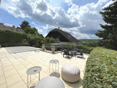Einfamilienhaus am Ölberg: mit Pool und Blick - befristet