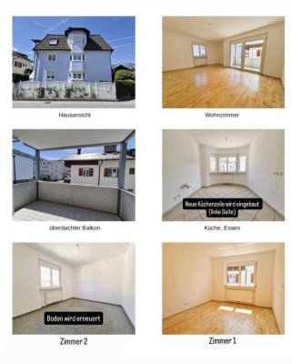 Wörgl, 3-Zimmer-Whng. + TG-Platz, zentrale, ruhige Top-Lage