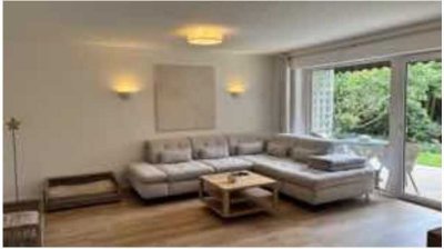 Erdgeschoss 96qm, 3,5 Zi/Terrasse, Garage, Gäste-WC, mod./hell, 3-Fam.Hs., ruhig/zentral Suderwich