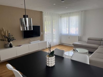 Stilvolle, neuwertige 3-Zimmer-Terrassenwohnung mit gehobener Innenausstattung mit EBK in Weissach