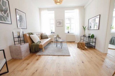 **Bezugsfrei** Lichtdurchflutete 3 Raumwohnung mit Balkon im beliebten Leipziger Westen!