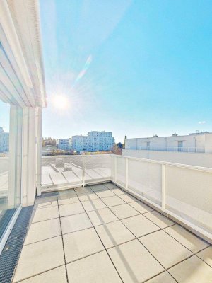 ++NEU++ AMBIENTE22: TOP-moderner 3-Zimmer-Wohntraum mit großzügiger 11,30 m² Terrasse und Tiefgaragenplatz beim Blumengärten Hirschstetten! +++