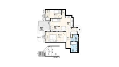 Dachgeschoßwohnung