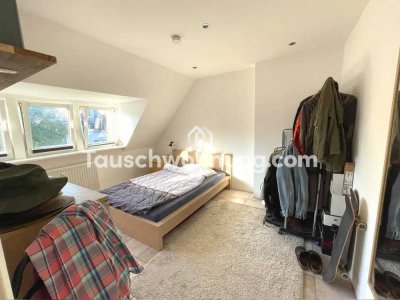 Tauschwohnung: Zentrale Dachgeschoss-Wohnung