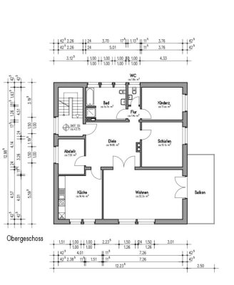 Erstbezug nach Sanierung: attraktive 4-Zimmer-Wohnung mit Balkon in Hiddenhausen