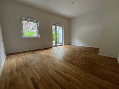 Gehobene 1-Zimmer-EG Wohnung inkl. Terrasse im Ostend
