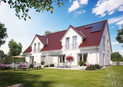 Neubau | Doppelhaushälfte in ruhiger, naturverbundener Lage