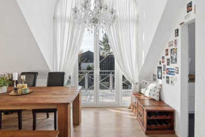 Großzügiges Wohnerlebnis: Modernisierte DG-Maisonette mit perfekter Sonnen-Ausrichtung!