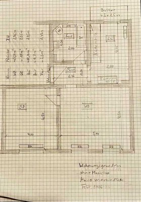 Helle 2-Zimmer-Altbau-Wohnung mit Balkon in Cottbus-Ströbitz