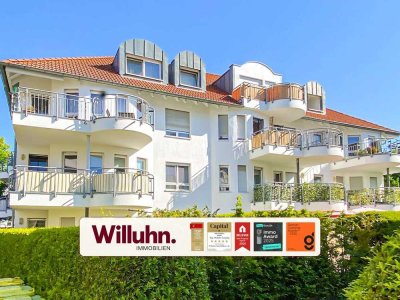 2-Raum-Wohnung mit Balkon und Tiefgaragenstellplatz in ruhiger Lage