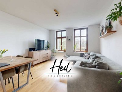 Vermietete Wohnung mit Balkon | 85,43m² | Aufzug I in zentraler Lage von Leipzig