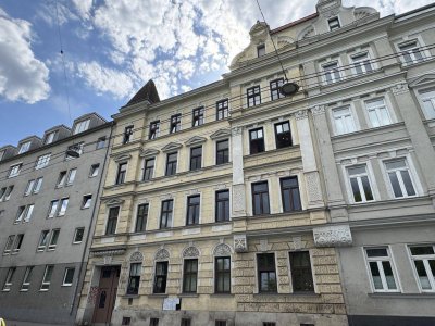 Tolles Renovierungspotenzial! 1-Zimmer-Wohnung in Toplage des 12. Bezirks! Leerstehend oder Vermietet zu haben!