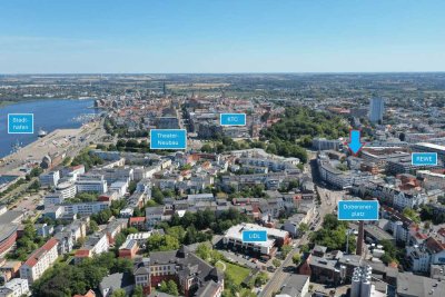 Individuelles Wohnen auf zwei Ebenen im Herzen der Kröpeliner-Tor-Vorstadt