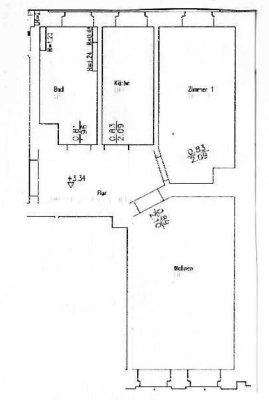 2-room-flat central location near Lene-Voigt-Park I 2-Zimmer-Wohnung zentrale Lage nähe Lene-Voigt-P