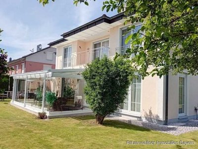 Architektonisches Meisterwerk – Exklusives Luxus-Einfamilienhaus mit Wintergarten, Sauna & Doppelgar