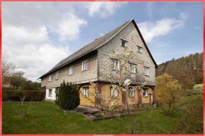 Naturparadies in der Sächsischen Schweiz: Haus mit großem Grundstück in Hinterhermsdorf