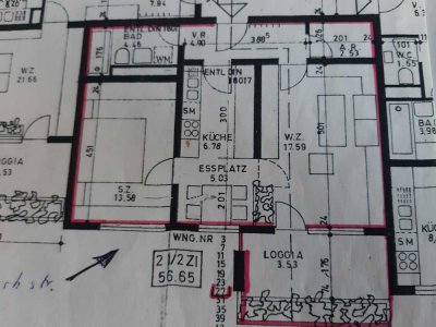 Geschmackvolle 2,5-Raum-Wohnung mit toller Aussicht in Weingarten