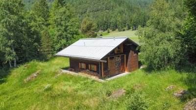 HAUS MIT FREZEITWOHNSITZWIDMUNG - HÜTTE IN AUTHENTISCHER TIROLER HOLZBAUWEISE