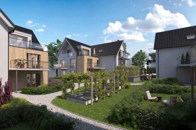 Penthouse-Wohnung (KfW 40) | bis zu 5 m Raumhöhe | barrierefrei | hervorragende, ruhige Wohngegend