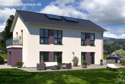 Zwei Wohneinheiten als Doppelhaushälfte - KfW 40+ in Kandern-Marzell