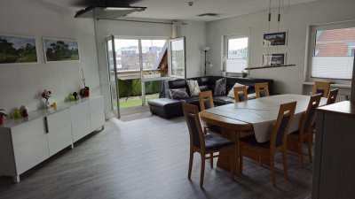 Gut geschnittene 4-Zimmer-Maisonette-Wohnung mit Dachloggia und 2 Bädern in Tennenlohe - freier A...