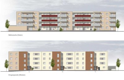 NUR mit WBS - Geförderte 4-Raumwohnung mit Balkon
