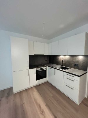 Exklusiver Neubau: 2-Zimmer-Wohnung Küche | Fußbodenheizung | TG | Abstellraum