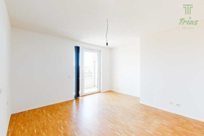 Moderne 2-Zimmer-Wohnung mit Einbauküche und Balkon!