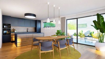 Ruhe. Raum. Nähe. – moderne Neubau-Doppelhaushälfte im Grünen mit Stadtnähe
