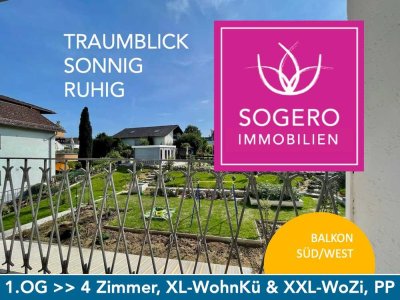 RUHIG, SONNIG, GROSSZÜGIG - 4 Zimmer, Balkon, PP