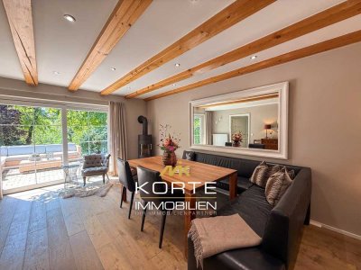 Schöner Wohnen im Allgäu - Exklusives Reihenmittelhaus mit Weitblick in ruhiger Lage von Opfenbach