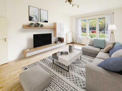 Charmante 2-Zimmer-Wohnung 
in gepflegter Wohnanlage
-bezugsfrei-