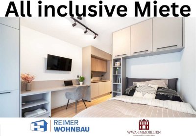 All inclusive Voll möbliertes 1-Zimmer-Apartment direkt an der Universität Bielefeld